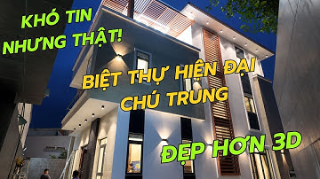chuẩn bị Bàn giao mẫu biệt thự mái nhật hiện đại 3 tầng mặt tiền 10m chú trung củ chi