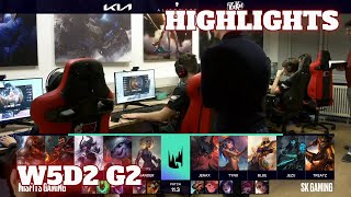 Misfits vs SK Gaming - Highlights | Week 5 Day 2 S11 LEC Spring 2021 | MSF vs SK