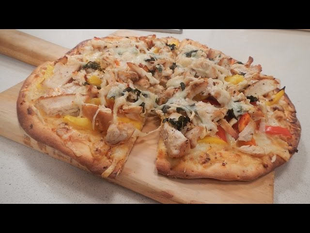 Creamy Chicken Pizza