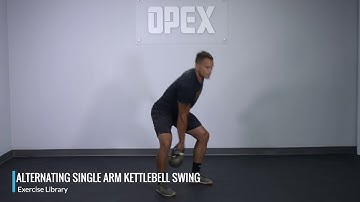 Alternating Single Arm Kettlebell Swing - OPEX Exercise Library