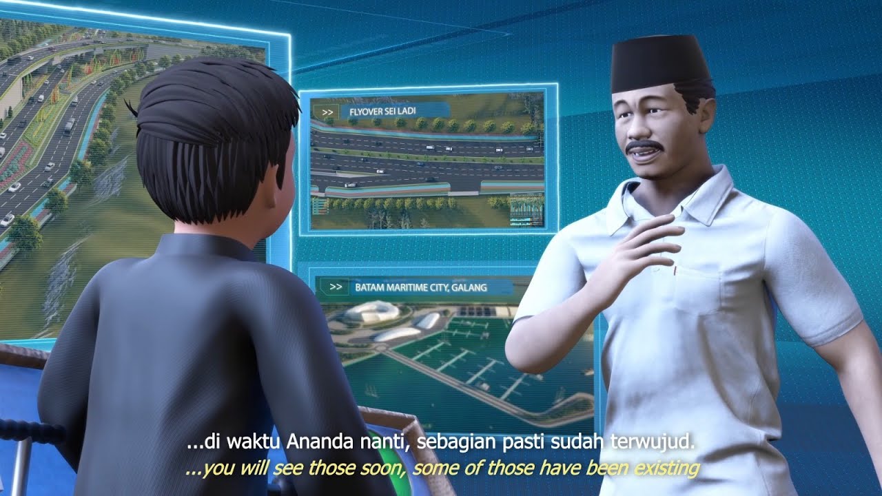 Video Animasi Pembangunan Batam Episode 2