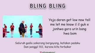 iKON - BLING BLING (Super Easy Romanized Lyrics | Indo Sub | MV)