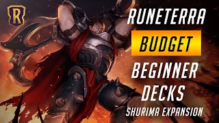 Best Budget Beginner Decks (Shurima Expansion) | Legends of Runeterra
