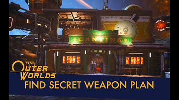 The Outer Worlds - Ludwig Miller - Where to find secret weapon plan