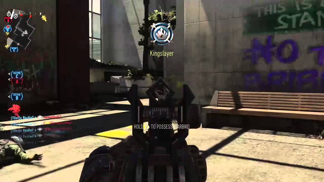 106 Kills+DNA BOMB!!!  with HBR  in Hardcore Domination on Comeback (Advanced Warfare - x RocKe7 x)