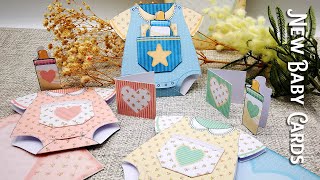 New Baby Card Papercraft Tutorial