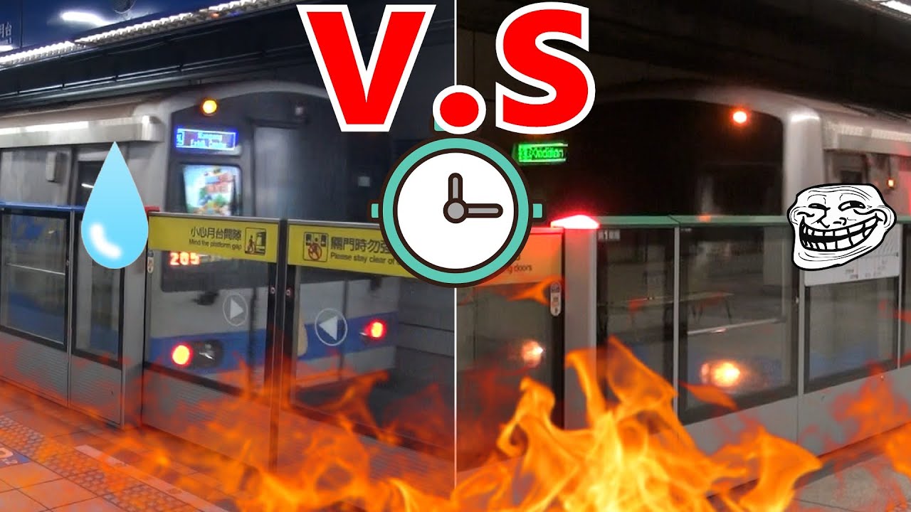 【台北捷運比一比】誰是台北捷運的加速王?(計時篇)