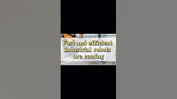 Fast and efficient industrial robots are coming. #factory #roboticpalletizer #machine #palletizer