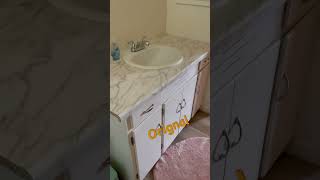 The original things we are keeping in our midcentury bathroom #midcentury #handmadehome #renovation