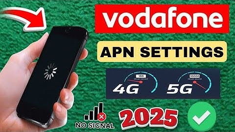 ⚡ Vodafone APN Settings😱2025 Vodafonr New APN setting | Boost Your Internet Speed Fast vofafone