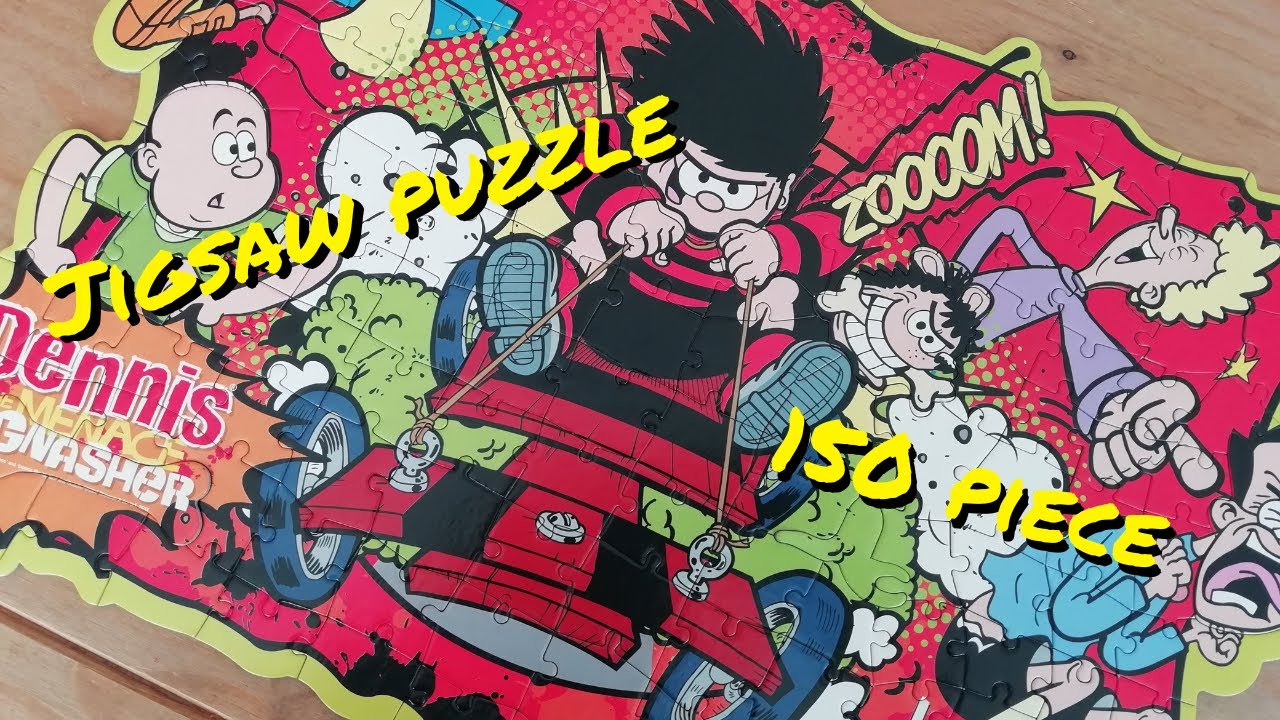 beano jigsaw puzzle 150 piece time lapse YouTube