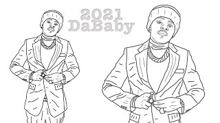 How to Draw DaBaby