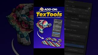 The Free Blender UV Addon That Does It All #b3d #3dart #gameart