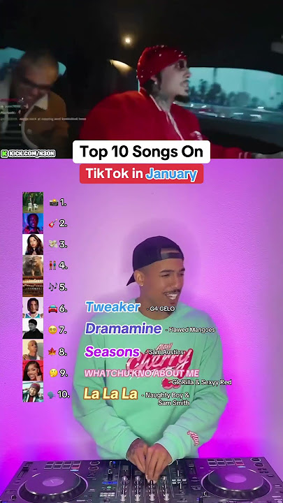 TOP 10 Songs On TikTok (January)