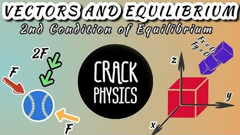 2nd Condition of Equilibrium | Torque | VECTORS AND EQUILIBRIUM #physics #fsc #vector #class11