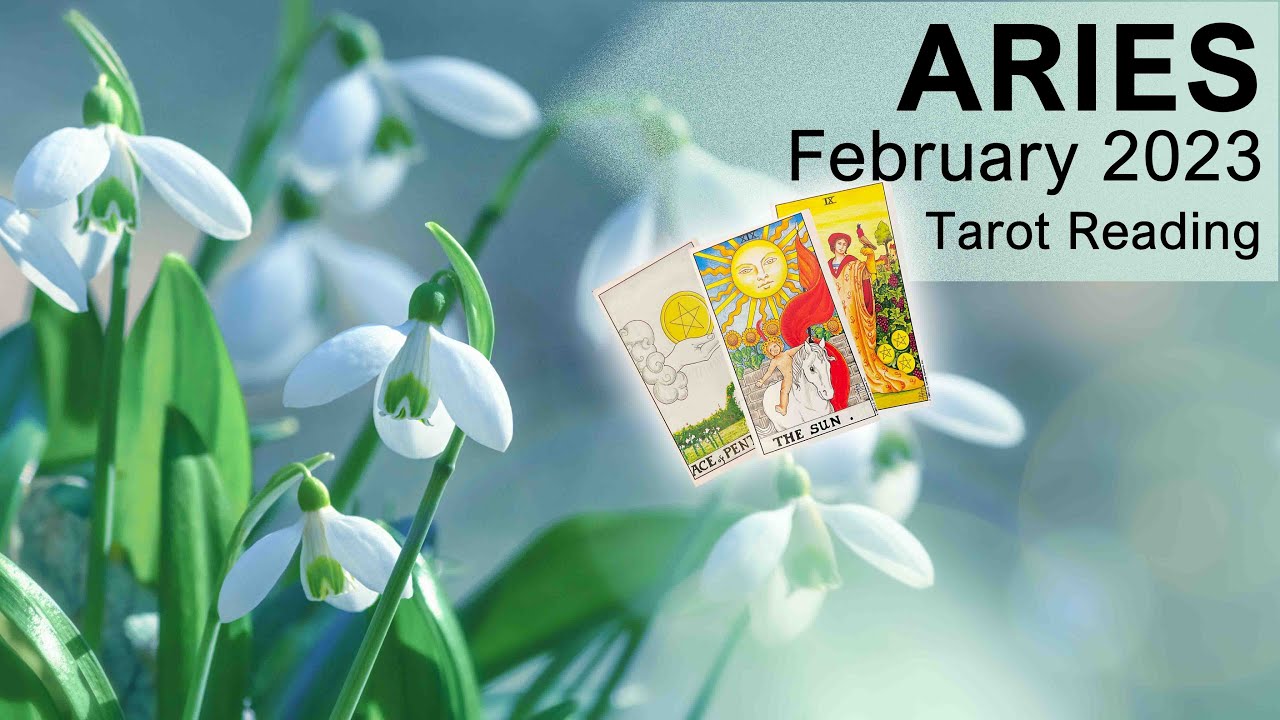 ARIES FEBRUARY 2023 Tarot Reading "NEXT LEVEL UP, BIG POSITIVE SHIFTS