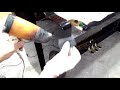 How to fix scratch black polish piano