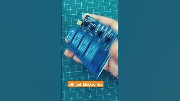 4 channel 5v relay module with Optocoupler#electricproducts #electronics #shortvideo #shorts