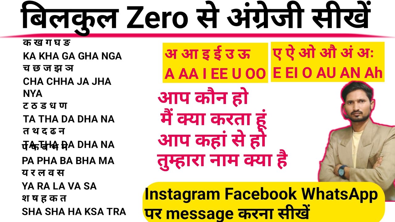 English padhna sikho | इंग्लिश में नाम लिखना पढ़ना कैसे सीखें | english practice kaise karana #3