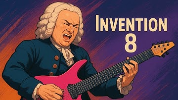 Bach - Invention 8 (With Tabs)