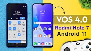 Vsmart VOS 4.0 for Redmi Note 7 | Android 11 | MIUI 12 Features | VOS 4.0 Rom Review