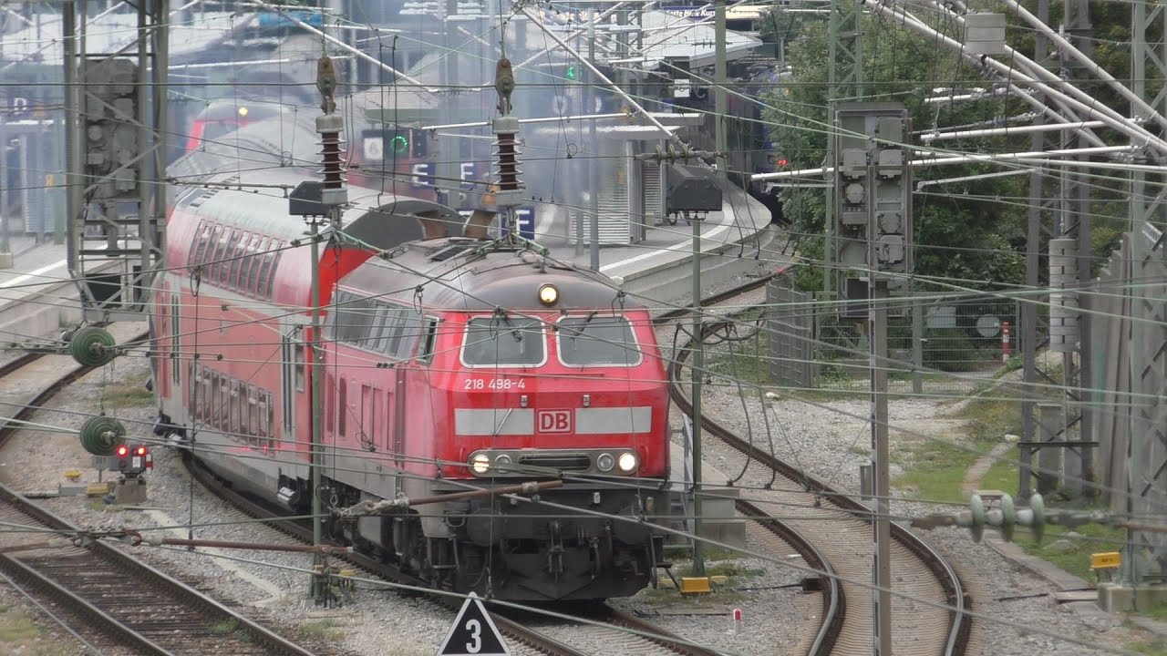 16 Trains in 10 Minutes: Munich Central Station