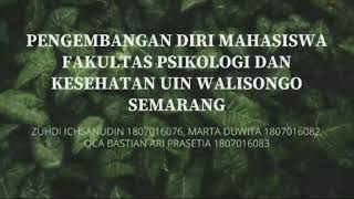 Pengembangan Diri Mahasiswa dalam Leadership Identity | Kelompok 3