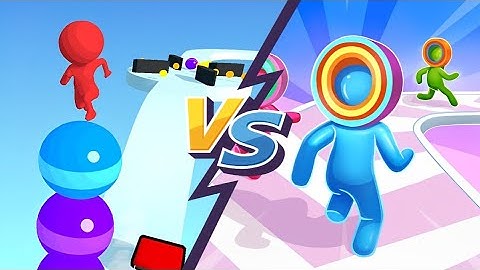 Stack Rider ⚽🥎🏀 vs Layer Man 🧿🎯 WHO IS THE BEST? #stackrider #layerman