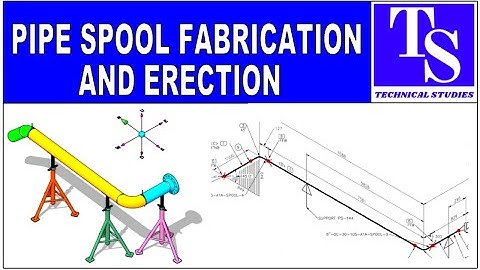 How to fabricate pipe spool from isometric drawing. ड्राइंग से पाइप स्पूल कैसा बनाएगा