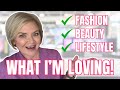 Spring favorites 2024 fashion beauty  lifestyle for women over 50