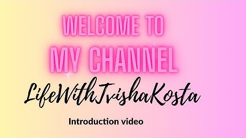 Welcome to My Channel! #Introduction #firstvideoshorts 