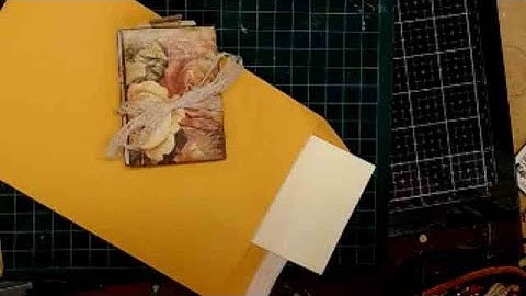 ATC sized accordion book