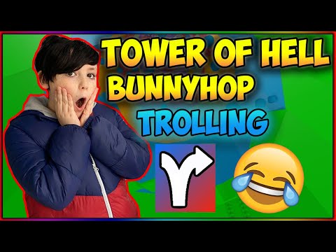 Roblox Tower Of Hell Trolling With Bunnyhop Youtube - ggtv roblox