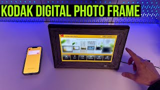 Kodak 10” Digital Photo Frame Full Setup and Demo Review