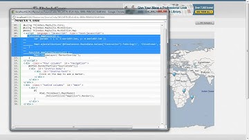 Add a Click Event: Map Suite MVC Edition Sample App Walkthrough