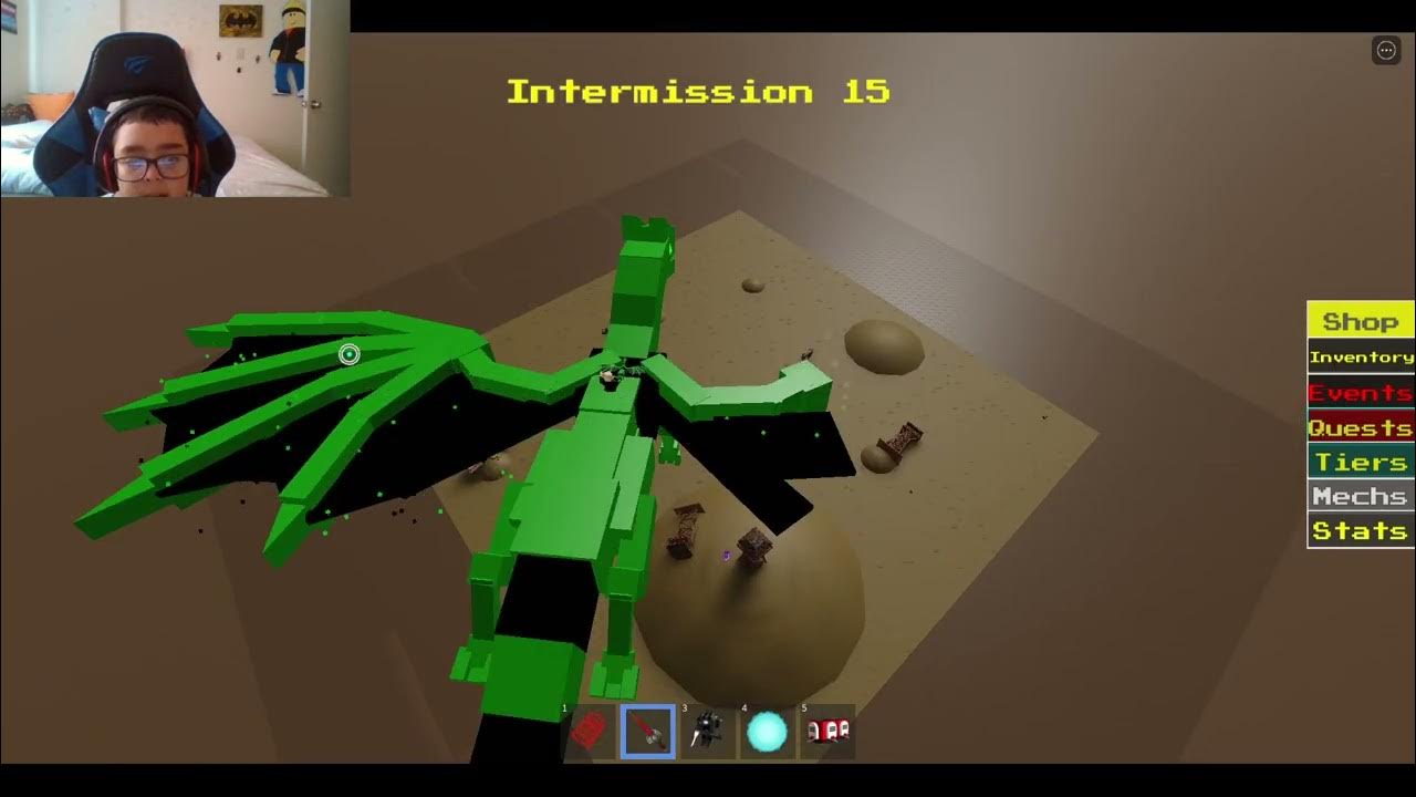 Playing Roblox Mega Boss Survival YouTube