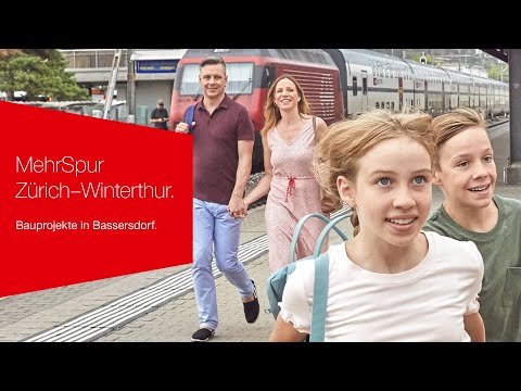 MehrSpur Zürich–Winterthur: Bassersdorf