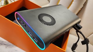 [Unbox] รีวิว OnexGpu eGPU พกพาง่าย มีไฟ RGB ใส่ SSD ได้ แรงสุด