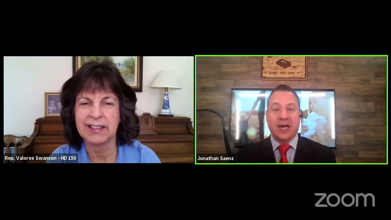 Texas Values Report October 8 2021 State Rep. Valoree Swanson