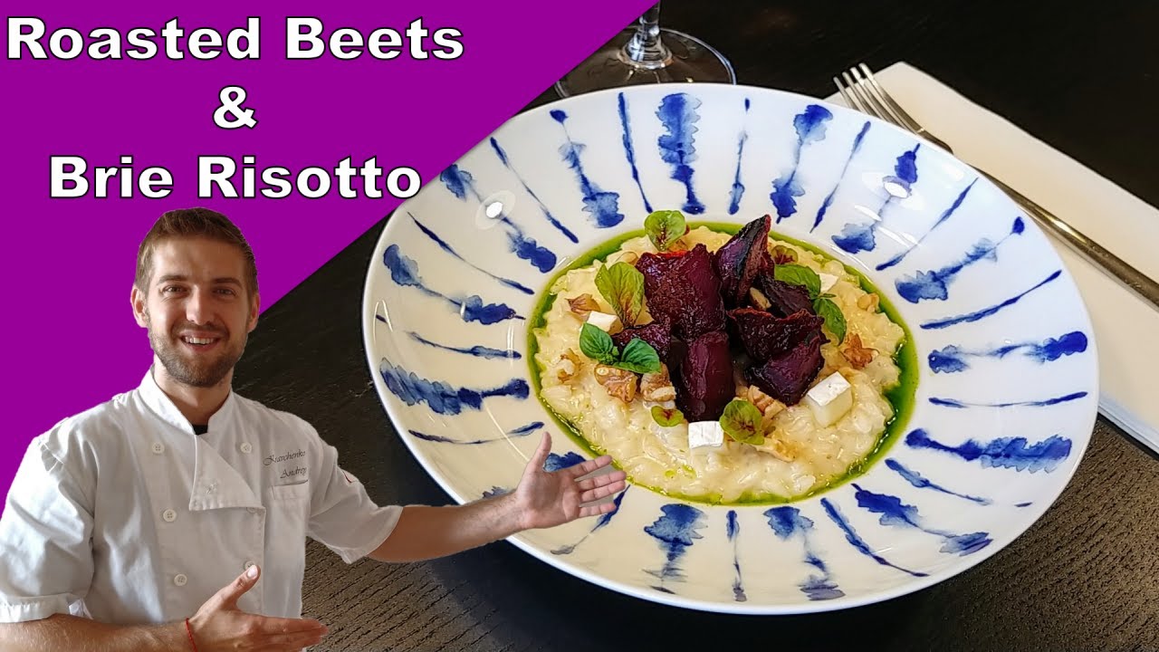 How to Make Risotto with Beet & Brie Cheese YouTube