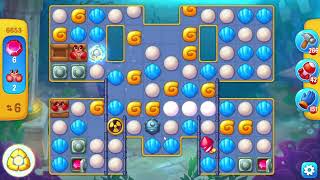 Fishdom 6653 Level - 16 moves - NO BooSTERS