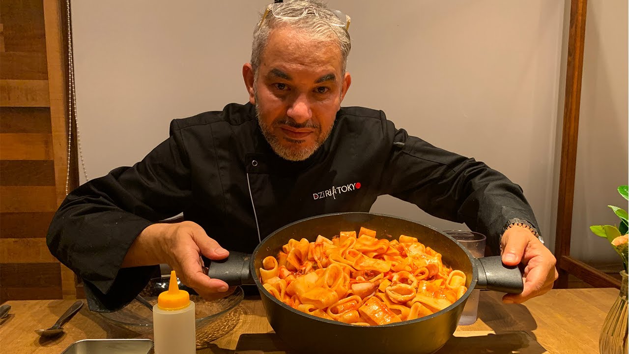 PÂTES AUX CALAMARS !!!