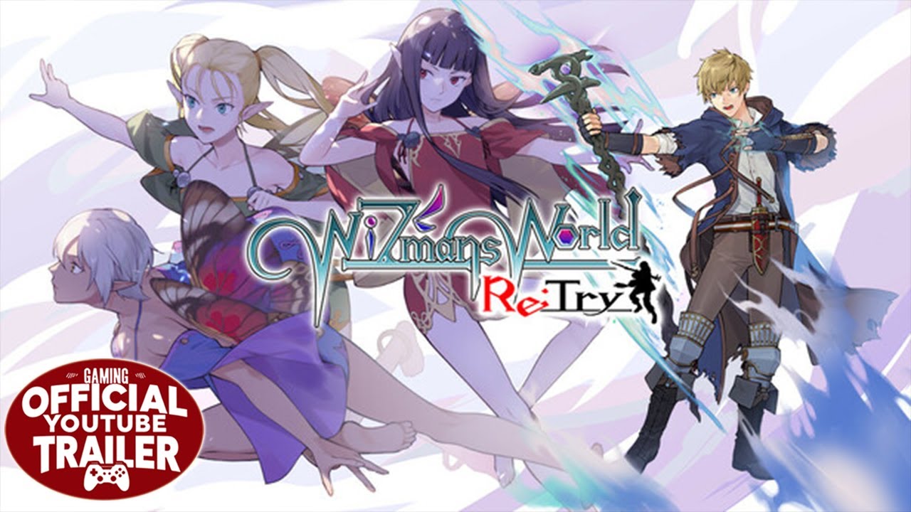 WiZmans World Re;Try (2026) - Official Announce Trailer