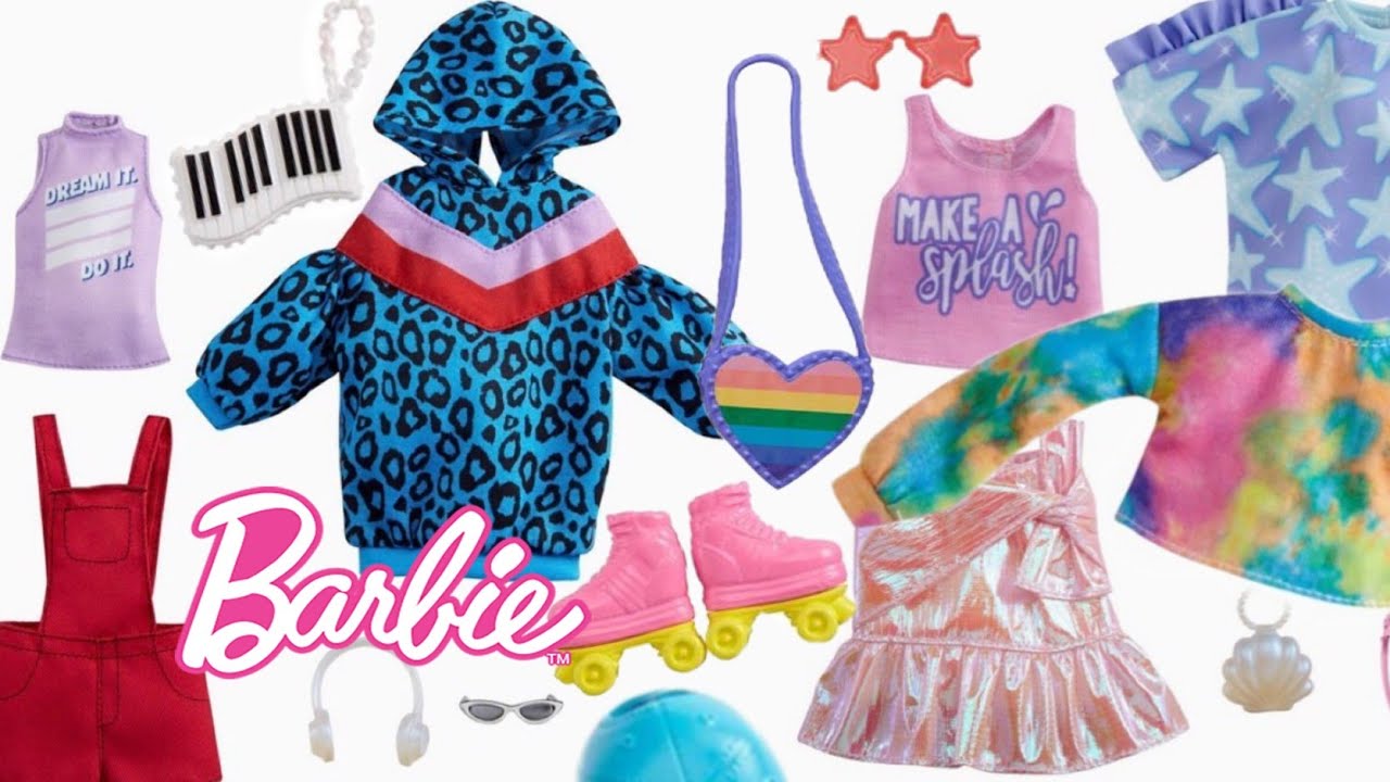 Barbie| Colección de Ropa Accesorios 2021 - YouTube