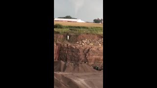 Tornado touching down in Pulaski