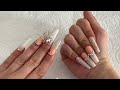 French Tip 🤍 press on nails