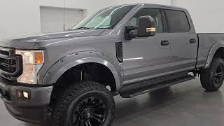 2022 FORD F250 XLT BLACK APPEARANCE 6.2L V8 GAS 4K WALKAROUND 16494Z