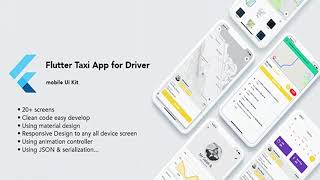Flutter Taxi App Driver Ui Kit | Codecanyon Scripts and Snippets screenshot 5