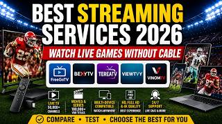 Best NFL Streaming Services 2026: Watch Live Games Without Cable