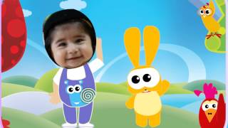 Giselle Bailando Hokey Pokey Clip - BabyTV Spanish